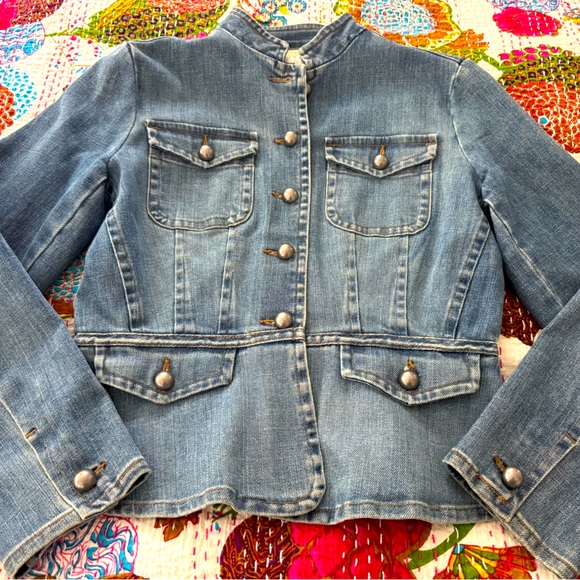 Talbots Denim Jacket, Size 6, Like New – Never Worn - Picture 1 of 3